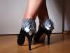 Silver High Heel Shoes - Körperschmuck