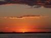 Sonnenuntergang Chobe River Botswana Afrika