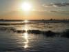 Sonnenuntergang Kwando River Botswana Afrika 02
